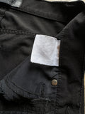 Vintage Versace Jeans Couture Stoffhose Damen Made In Italy Schwarz XS-S