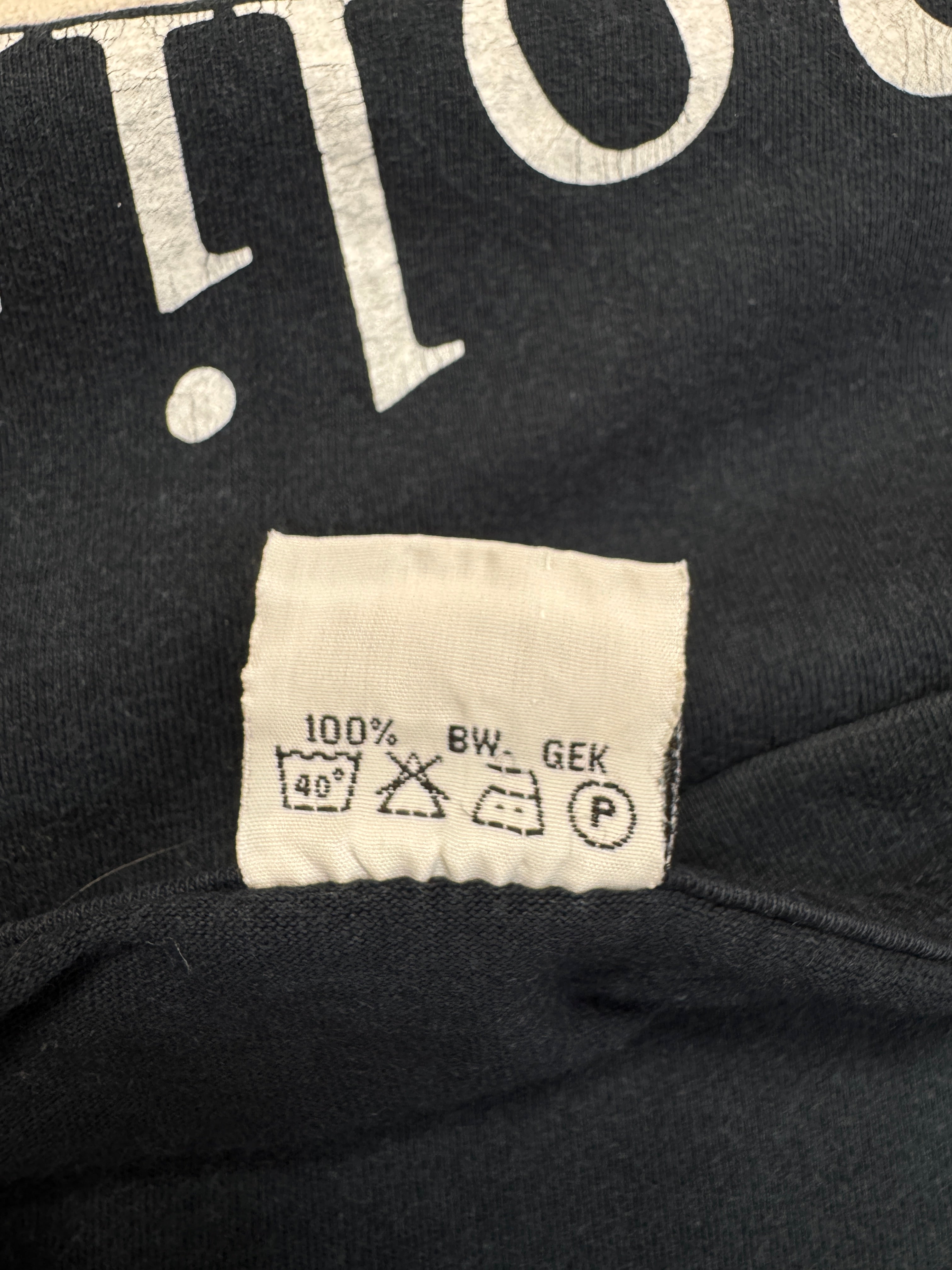 90s Polizei Hamburg Shirt Dunkelblau
