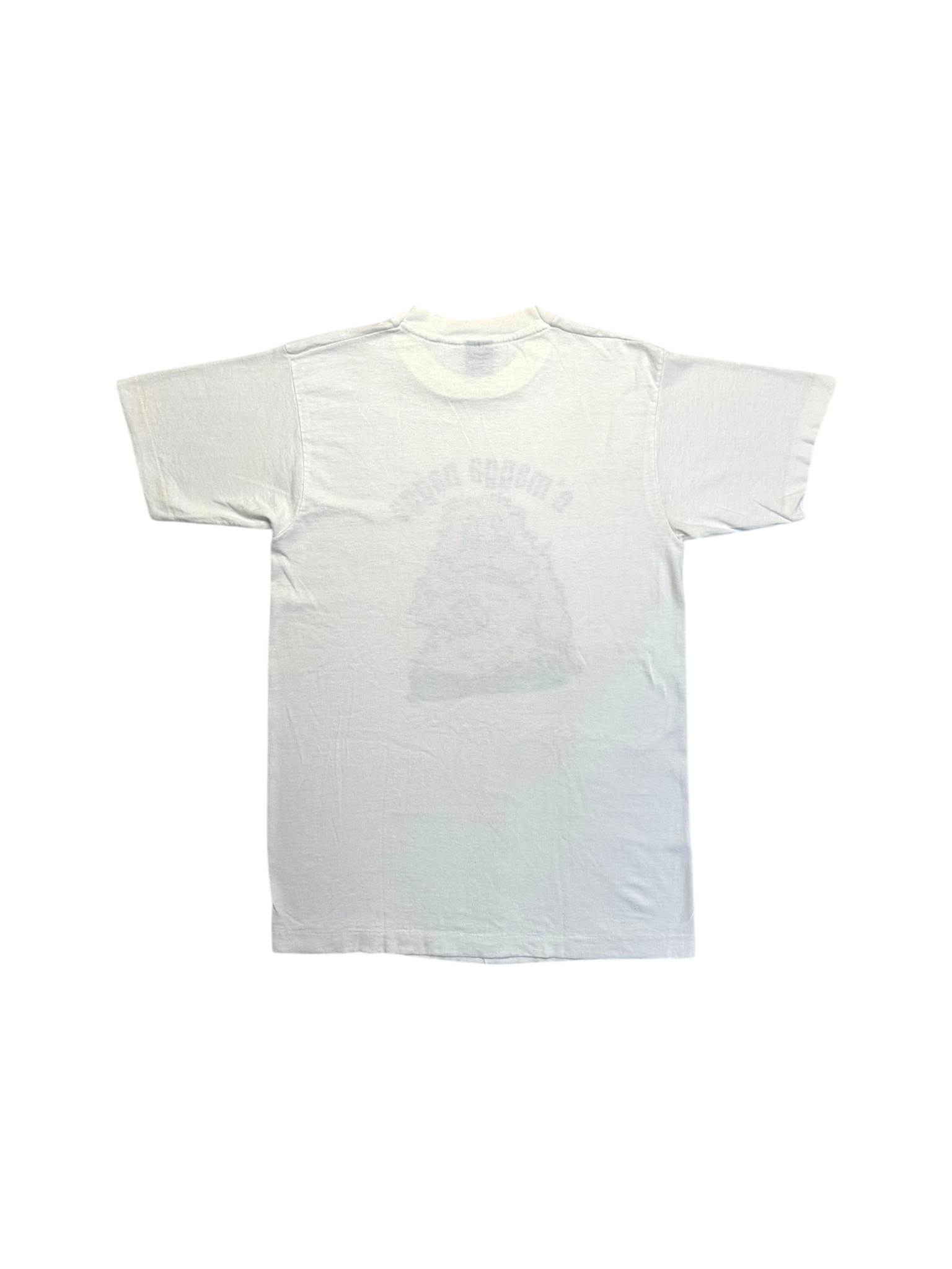 90s Screen Stars Shirt "O' magga nagga" Single Stitch Made In Ireland Weiß