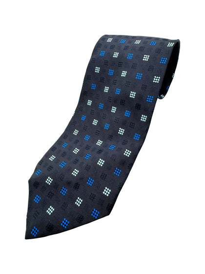 Dolce & Gabbana Krawatte Peekaboo Seide Made In Italy Blau