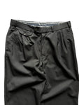 Vintage Burberrys Anzughose Schurwolle Schwarz 48