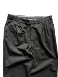 Vintage Burberrys Anzughose Schurwolle Schwarz 48