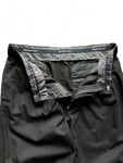 Vintage Burberrys Anzughose Schurwolle Schwarz 48