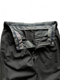 Vintage Burberrys Anzughose Schurwolle Schwarz 48