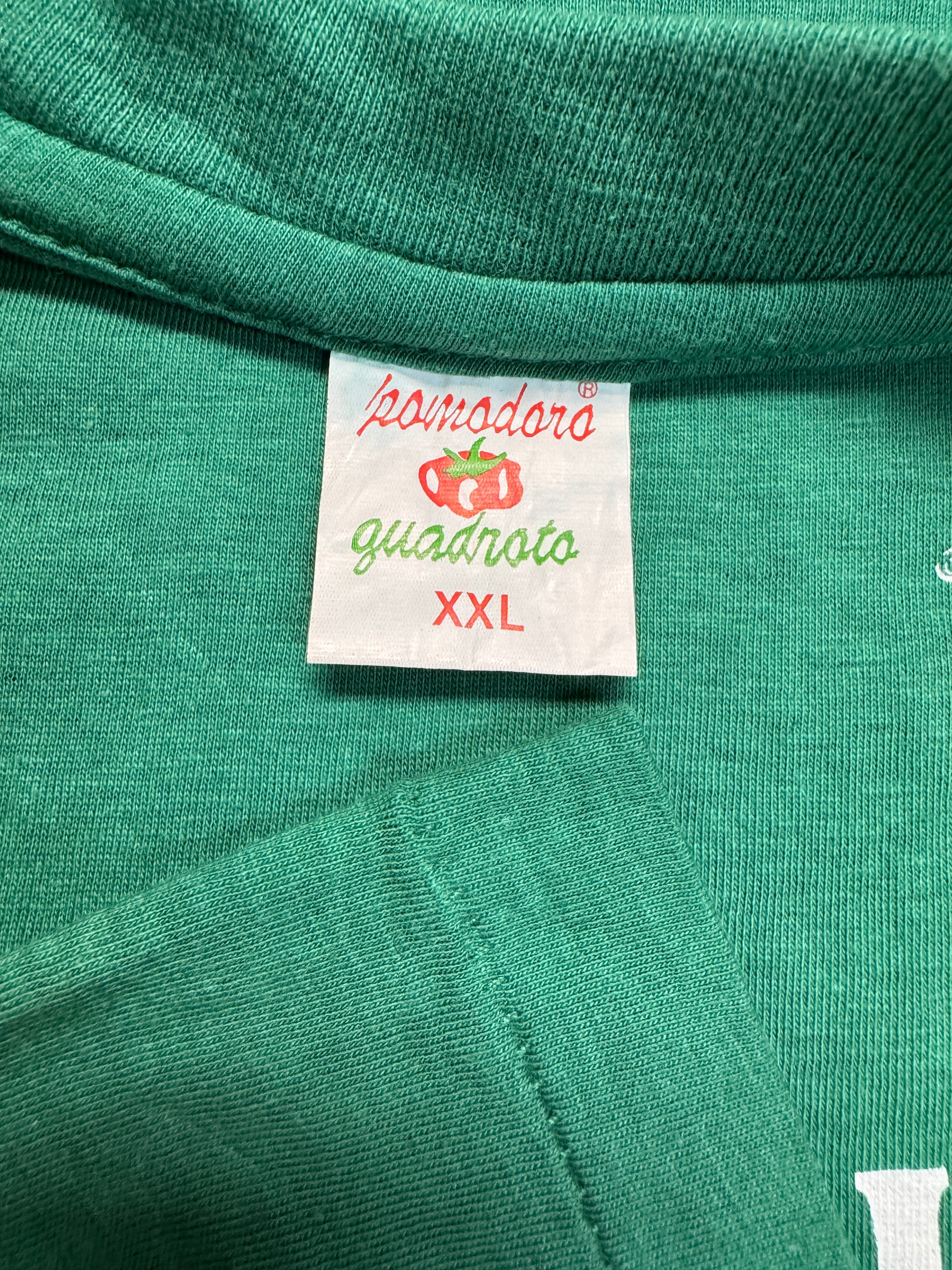 90s Shirt "Torneo dei Rioni" Single Stitch Grün