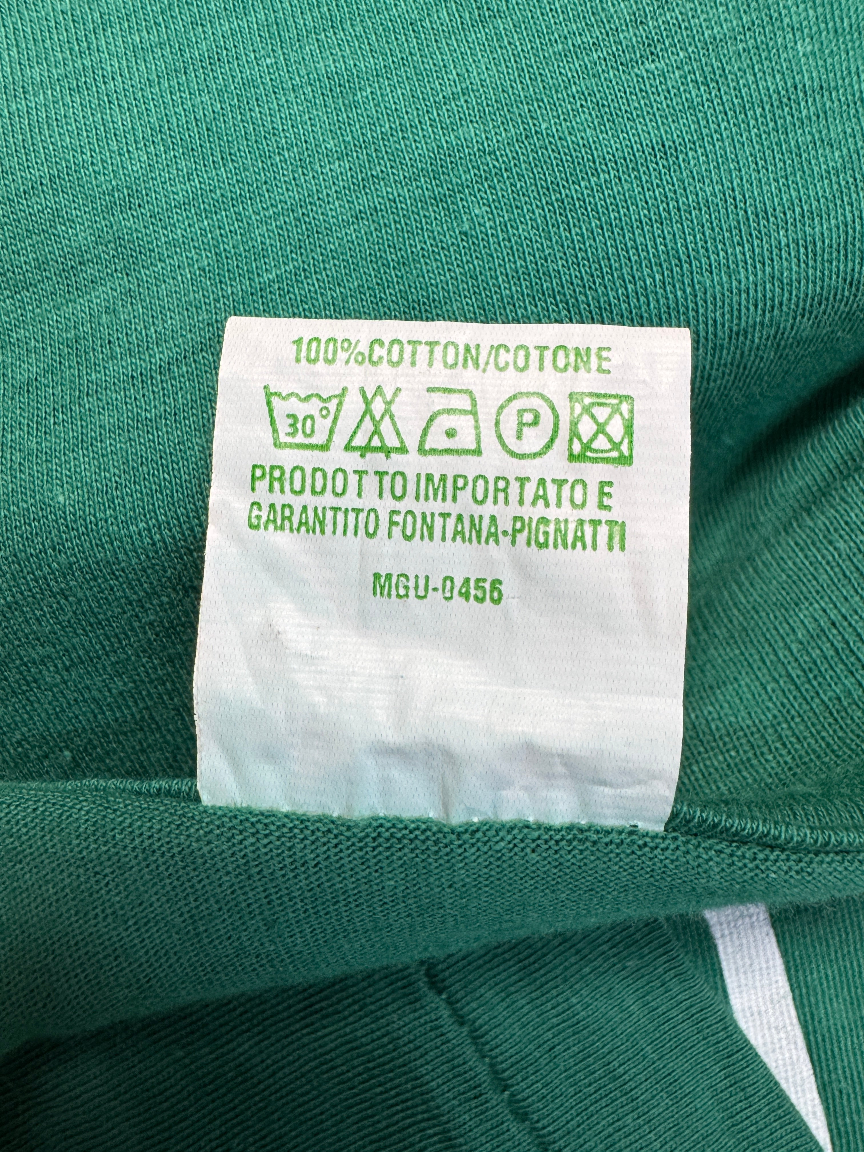 90s Shirt "Torneo dei Rioni" Single Stitch Grün