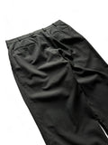 Vintage Burberrys Anzughose Schurwolle Schwarz 48