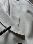 Vintage Aigner Weste Ladies Made In West Germany Weiß/Creme 38