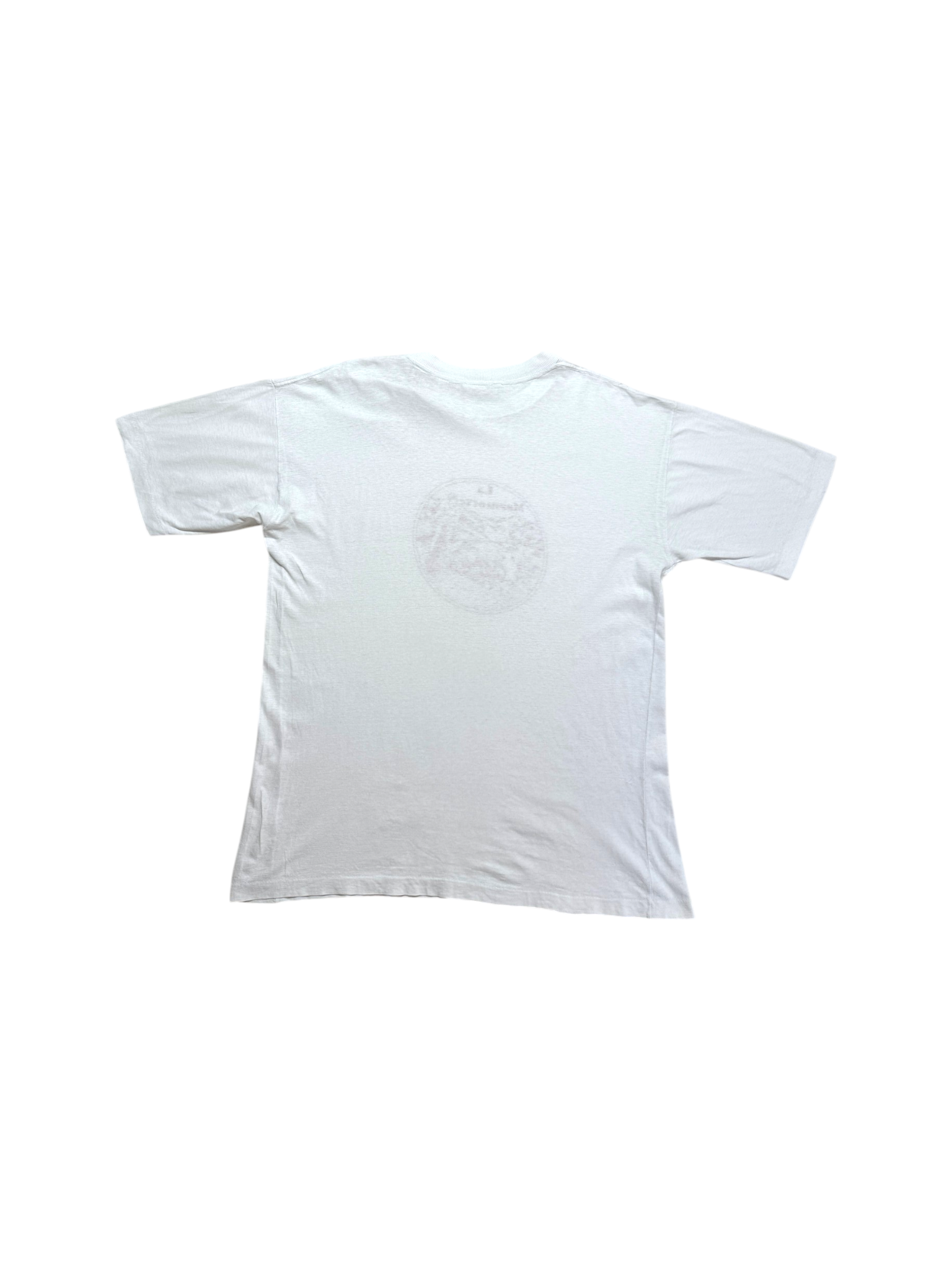 80s Shirt La Marmotte Cycling Single Stitch Weiß