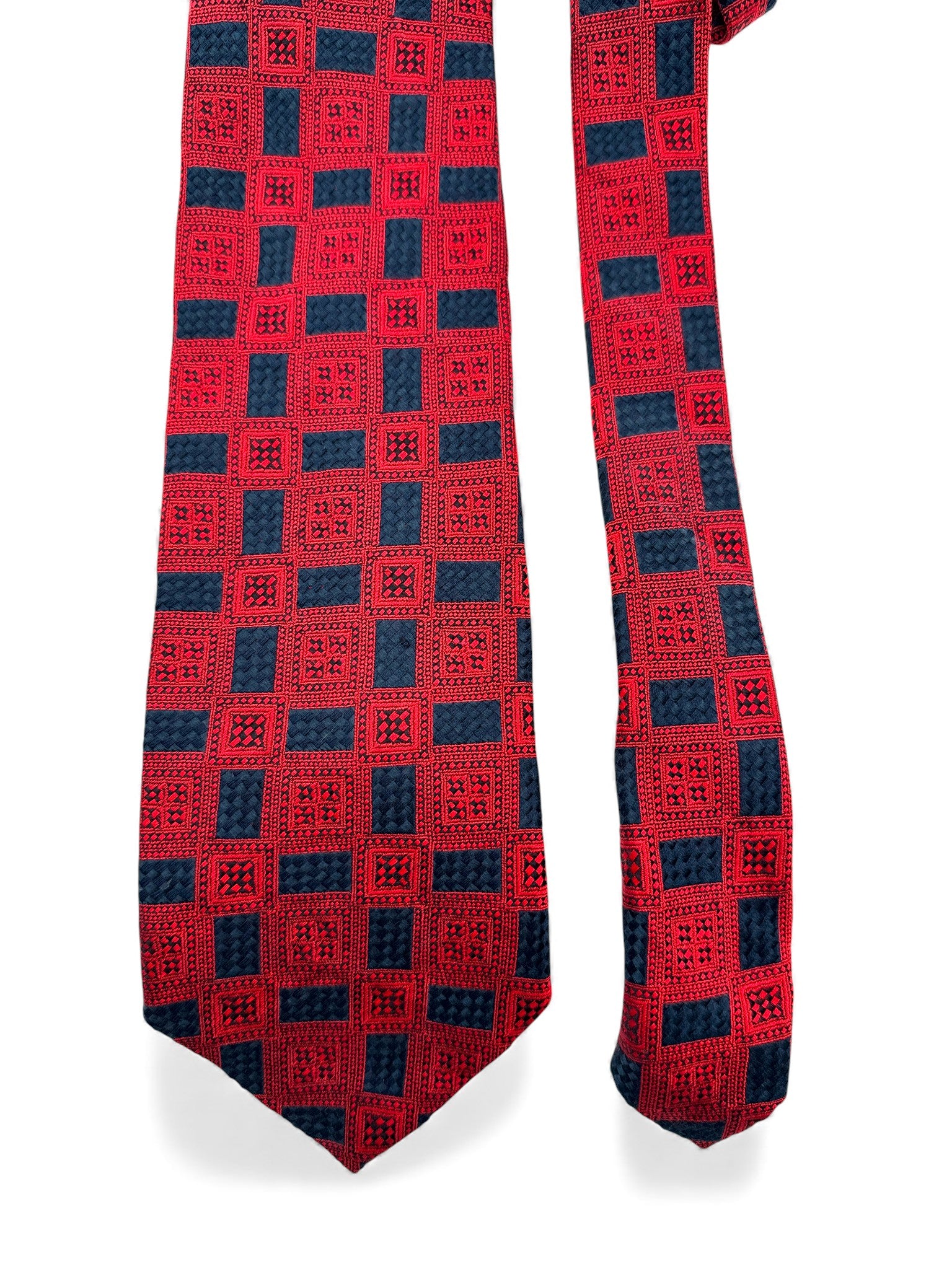 90s Ermenegildo Zegna Krawatte Seide Made In Italy Rot