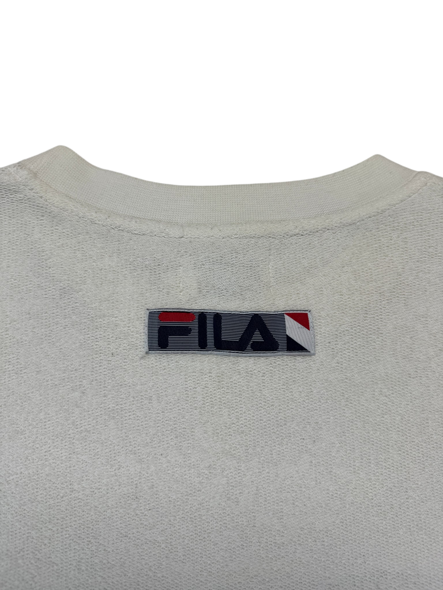 90s Fila Frottee Shirt Made In Portugal Weiß