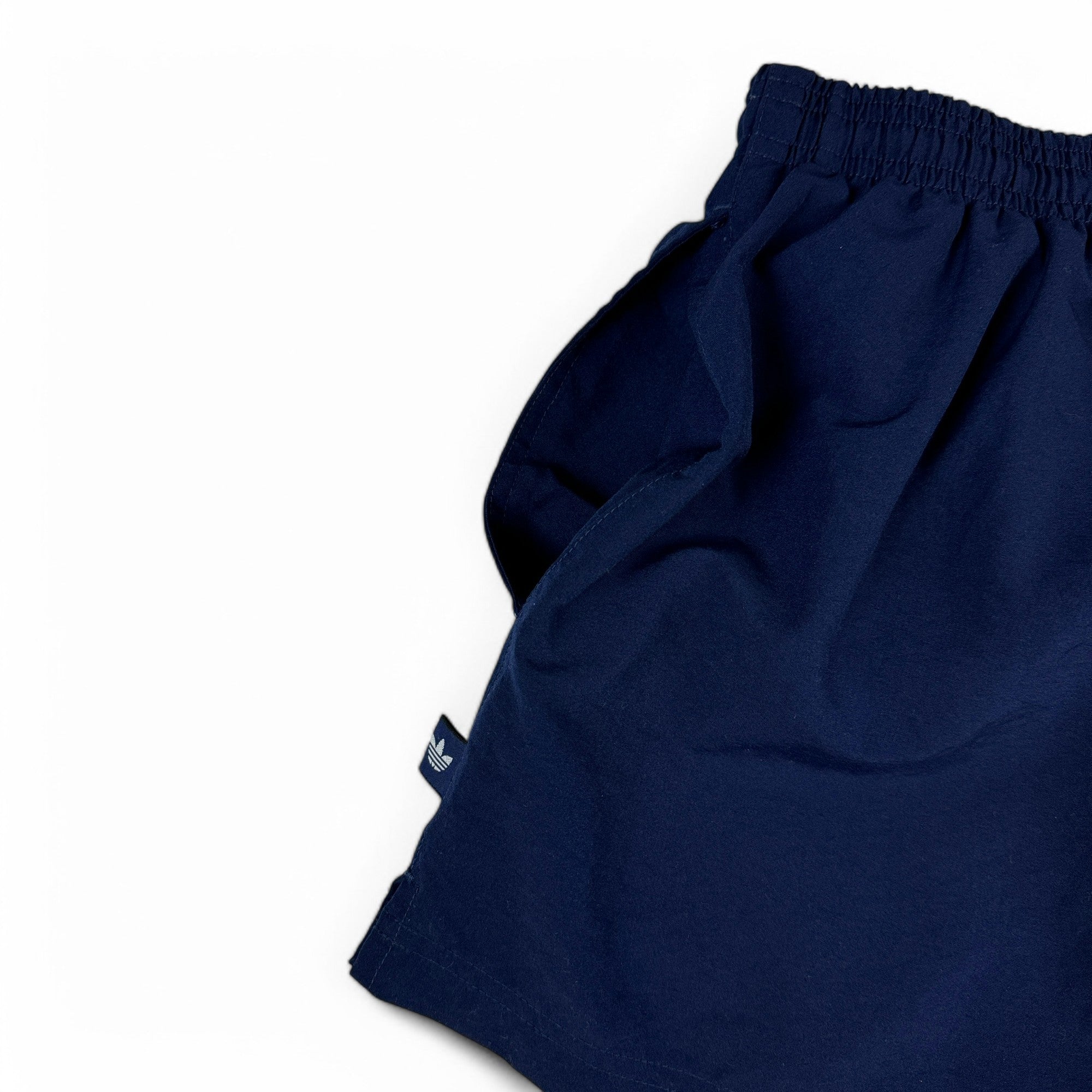 Vintage Adidas Shorts Early 90s Basic Trefoil Navy 164 (Kids)