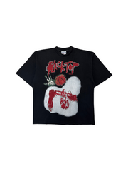 90s Reebok Blacktop Shirt Made In Portugal Schwarz