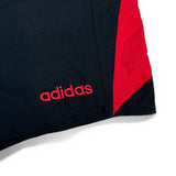 Vintage Adidas Shorts 90s Schwarz Rot (D7) L