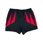 Vintage Adidas Shorts 90s Schwarz Rot (D7) L