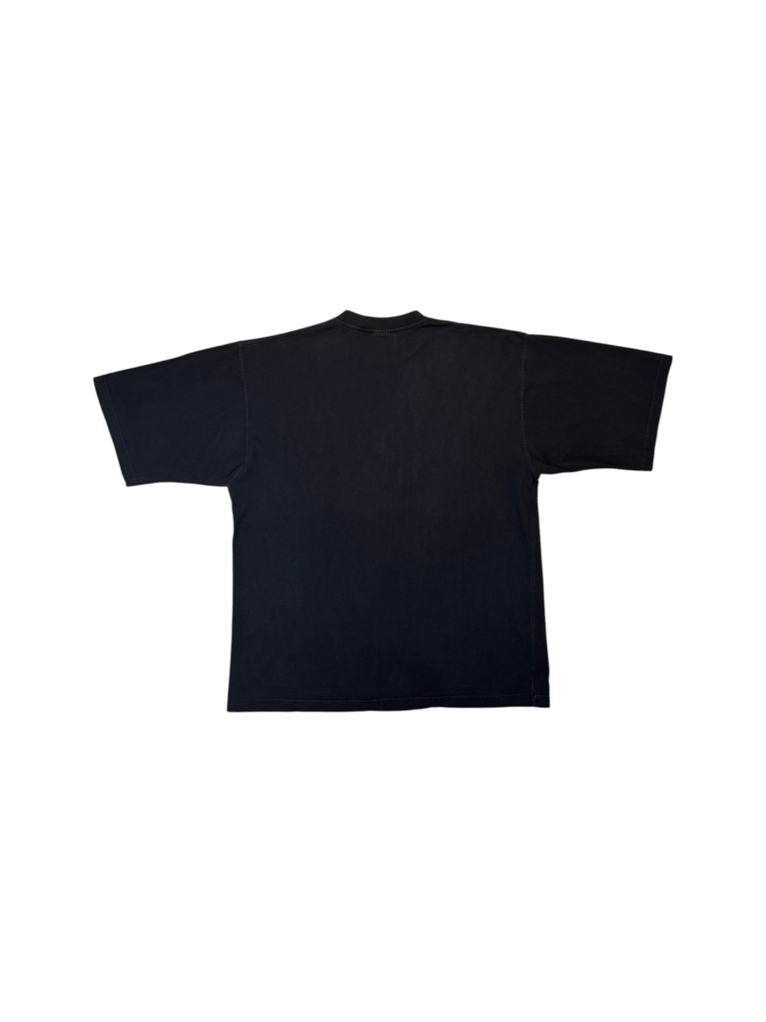 90s Reebok Blacktop Shirt Made In Portugal Schwarz
