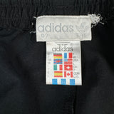 Vintage Adidas Shorts 90s Schwarz Rot (D7) L