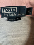 Ralph Lauren Poloshirt Custom Fit Gestreift Grün Rosa XL