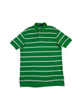Vintage Ralph Lauren Poloshirt Basic Gestreift Grün Weiß L