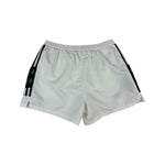 Vintage Adidas Shorts 90s Made In Portugal Weiß Schwarz L