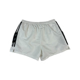 Vintage Adidas Shorts 90s Made In Portugal Weiß Schwarz L