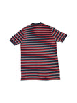 Vintage Ralph Lauren Poloshirt Gestreift Dunkelblau Rot L