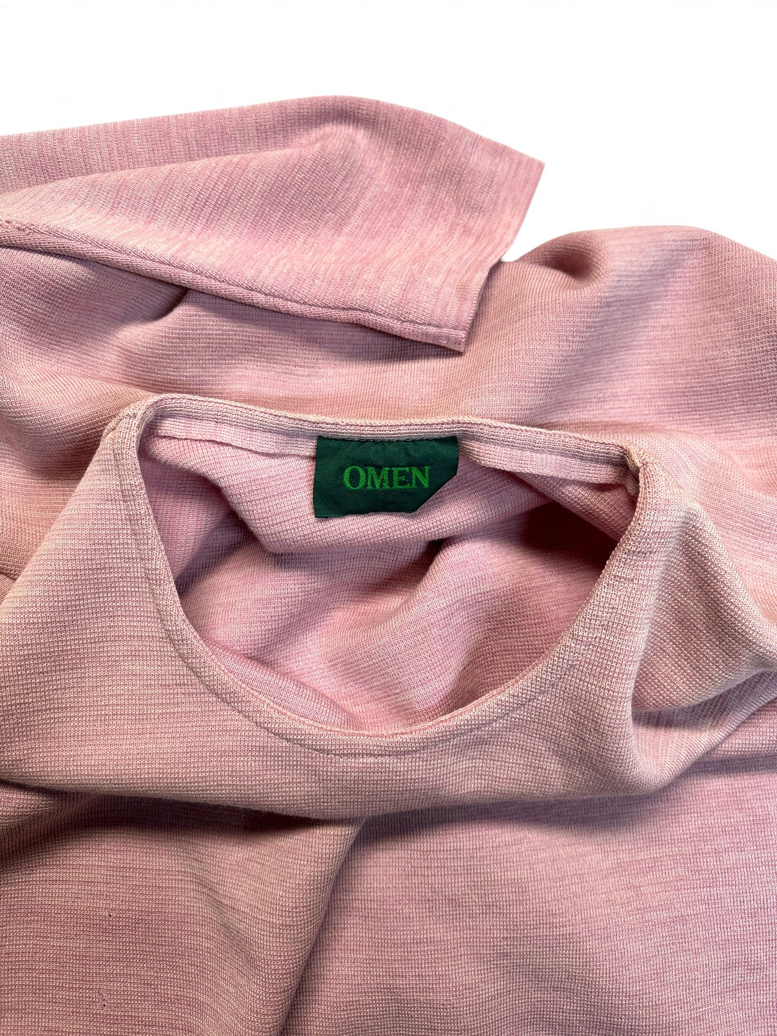 90s Omen Pullover Used Look Rosa L-XL