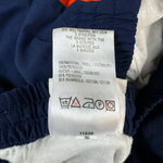 Vintage Adidas Shorts Late 90s Dunkelblau Orange (D6) M