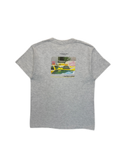 90s Spalding Shirt "The Fifth Avenue" Grau