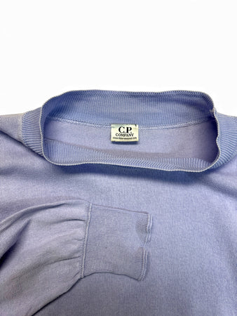 80s C.P. Company Mockneck By Massimo Osti Made In Italy Flieder L-XL