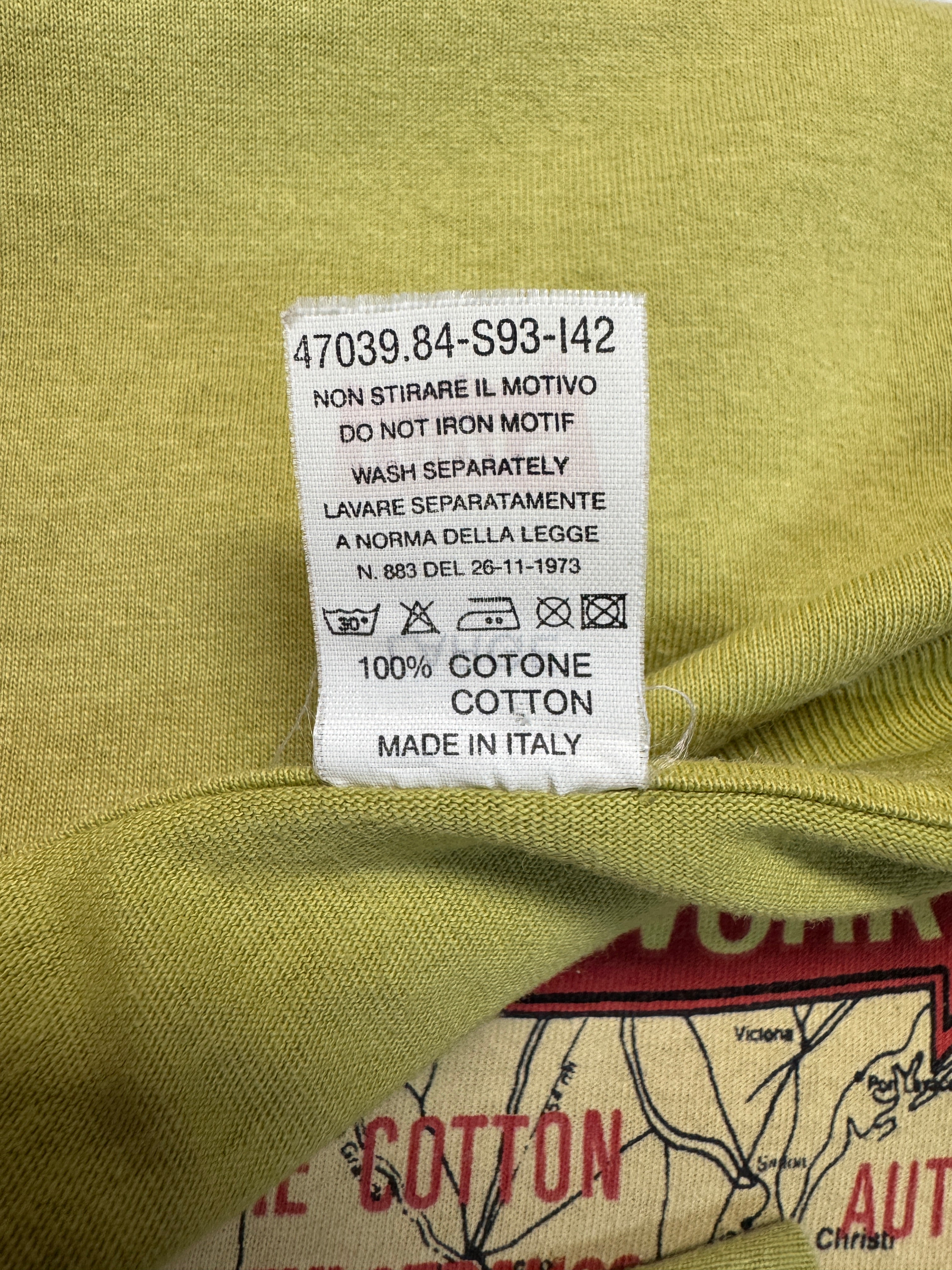 80s Levis Shirt "On the road" Single Stitch Grün