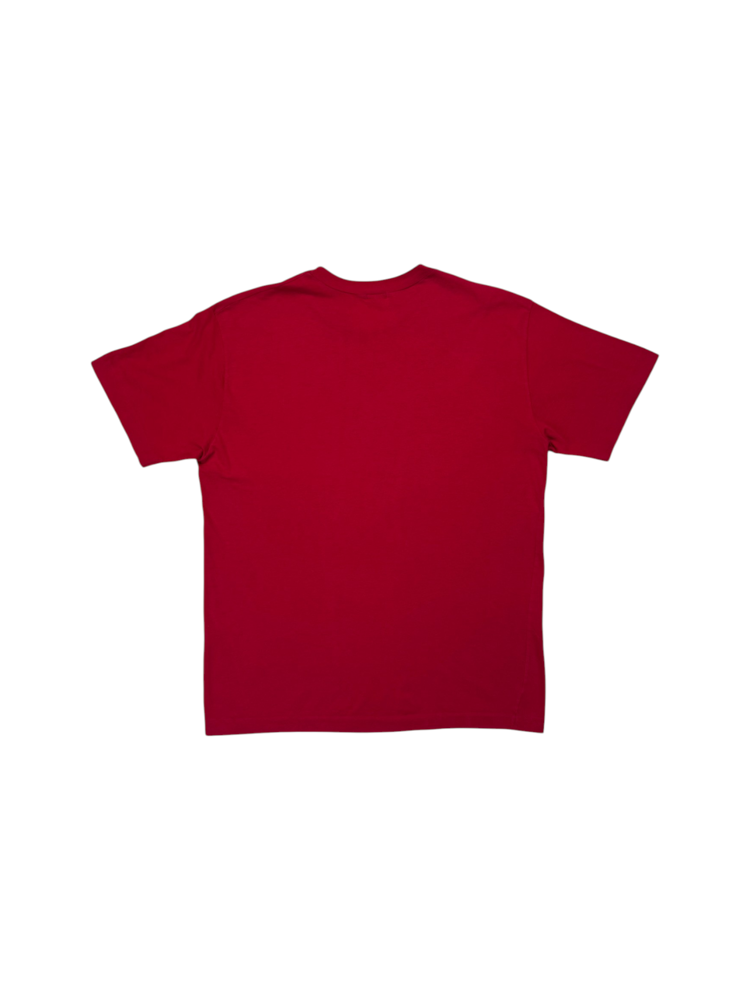 90s United Colors Of Benetton Shirt "Cities" Single Stitch Rot