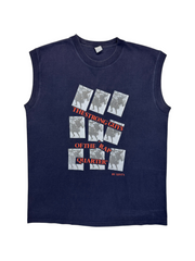 90s Levis Tanktop "Strong guys of the Rap Quarter" Dunkelblau