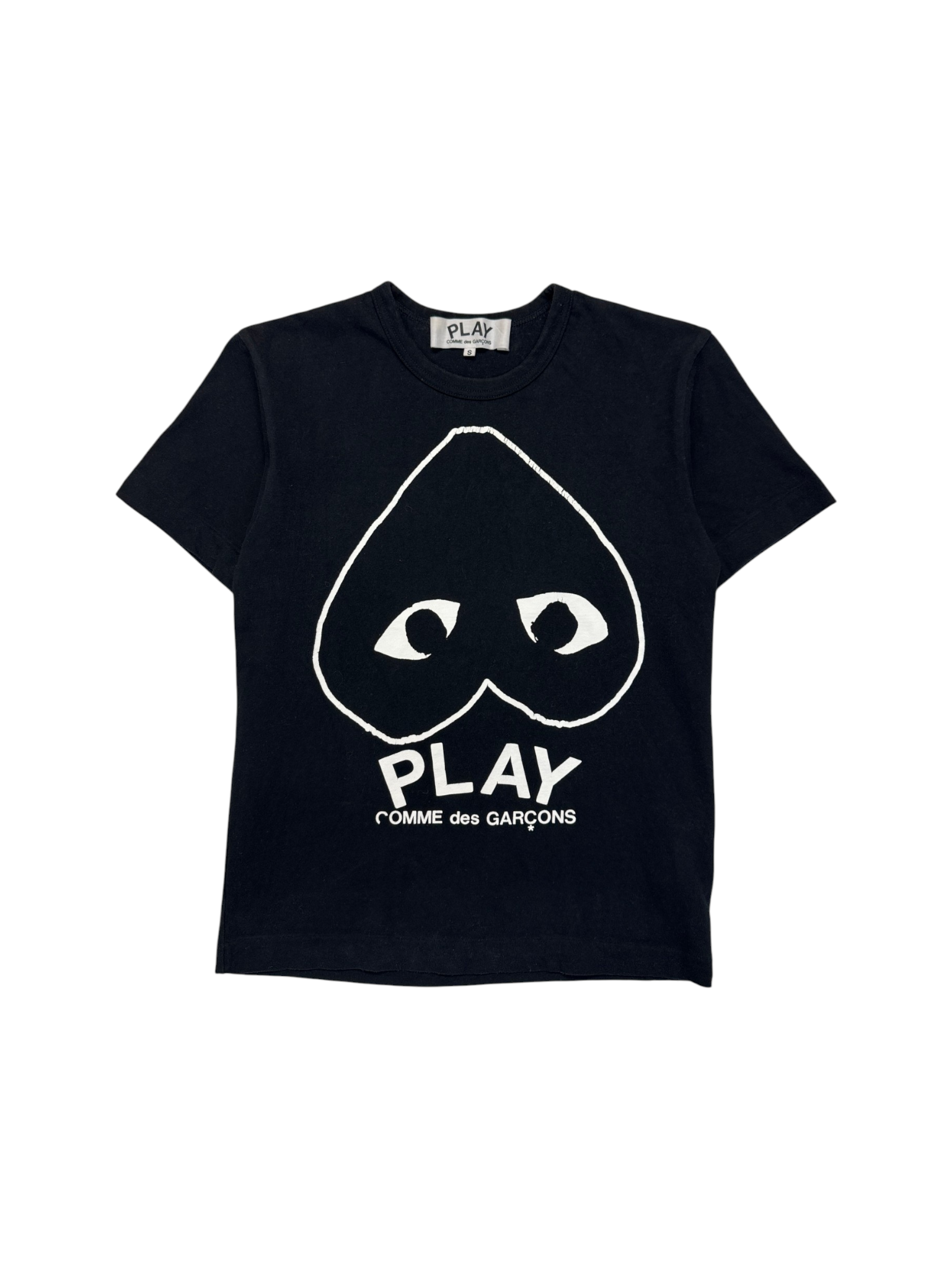 00s Comme des Garçons Shirt "PLAY " Made In Japan Schwarz