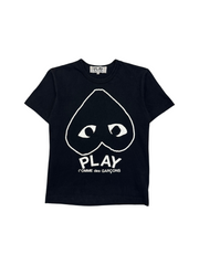 00s Comme des Garçons Shirt "PLAY " Made In Japan Schwarz