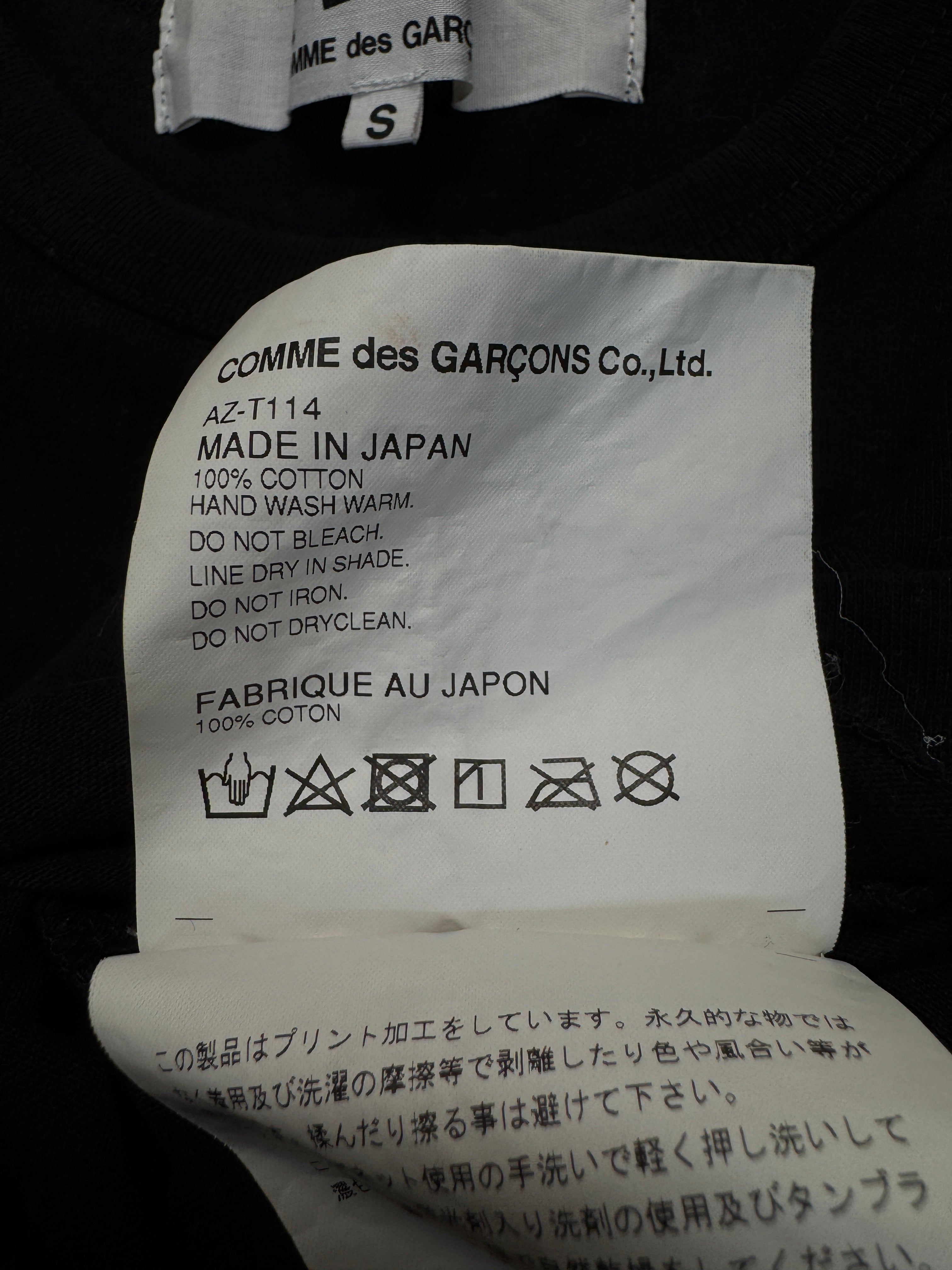 00s Comme des Garçons Shirt "PLAY " Made In Japan Schwarz