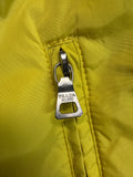 00s Prada Damenjacke Riri Zip Made In Italy Gelb 40 S