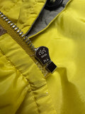 00s Prada Damenjacke Riri Zip Made In Italy Gelb 40 S