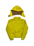 00s Prada Damenjacke Riri Zip Made In Italy Gelb 40 S