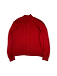 Ralph Lauren Strickpullover Basic Quarter Zip Troyer Rot XL