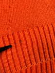 Ralph Lauren Strickpullover Basic Quarter Zip Troyer Orange M
