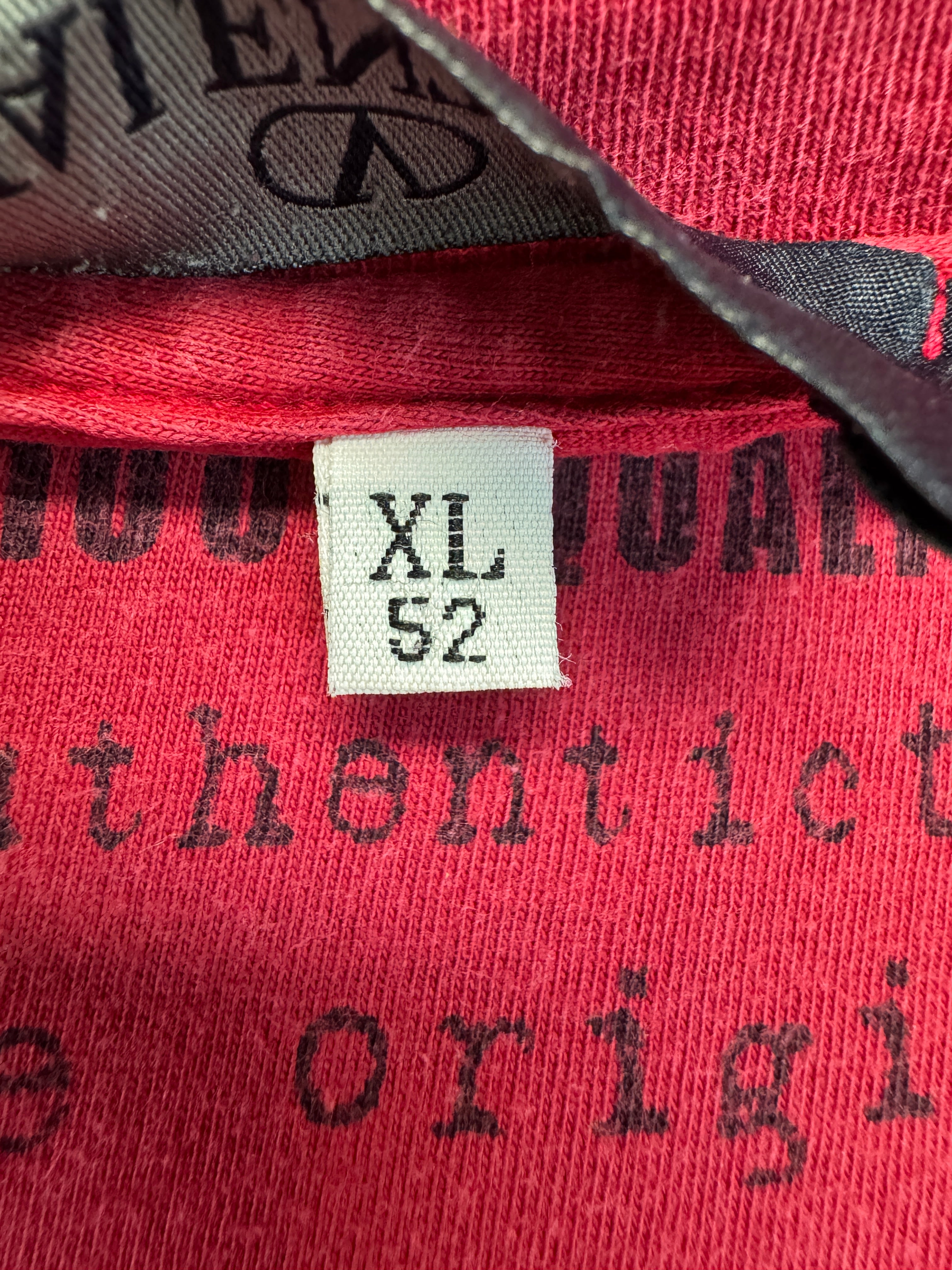 90s Valentino Jeans Shirt Rot