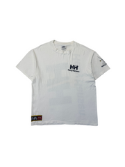 90s Helly Hansen Seagear Shirt Backprint Made In USA Weiß