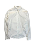 00s Dior Hemd Mandarinkragen Weiß 39 M