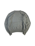 Vintage Ralph Lauren Strickpullover Basic Rundhals Made In Hong Kong Grau XL