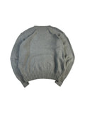 Vintage Ralph Lauren Strickpullover Basic Rundhals Made In Hong Kong Grau XL
