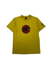 90s Mammut Logo Shirt Made In Portugal Gelb