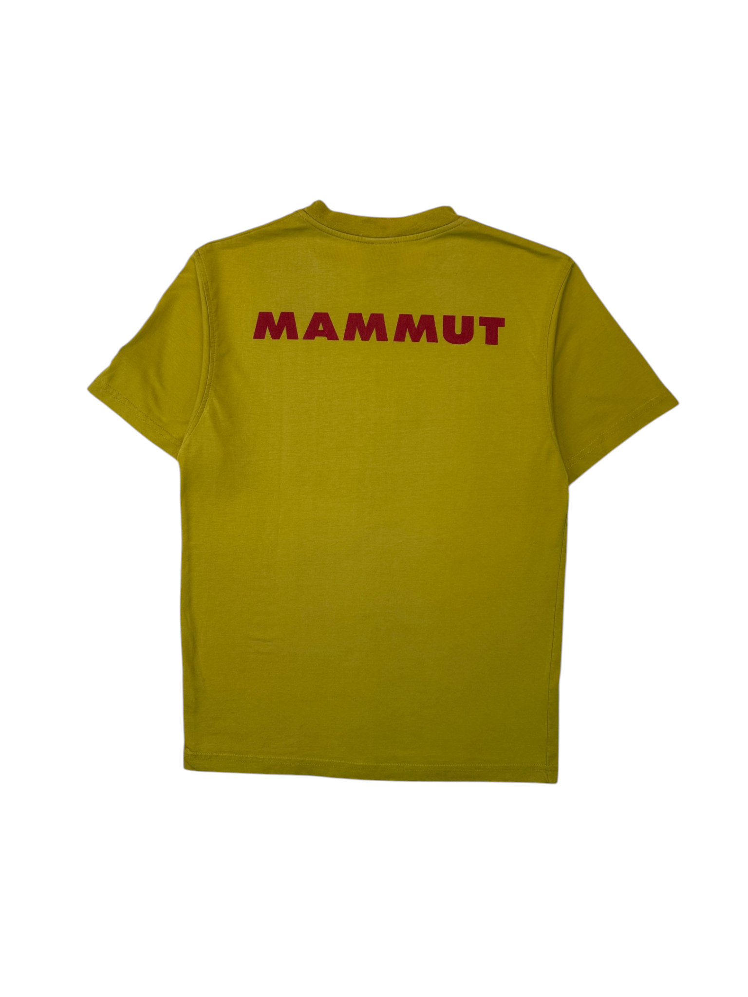 90s Mammut Logo Shirt Made In Portugal Gelb