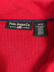 Vintage Polo Jeans Co. By Ralph Lauren Strickpulli Mit Polokragen Damen Rot M