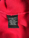 Vintage Polo Jeans Co. By Ralph Lauren Strickpulli Mit Polokragen Damen Rot M